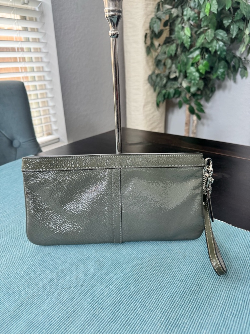 Coach Leather Wristlet - Picture 7 of 8